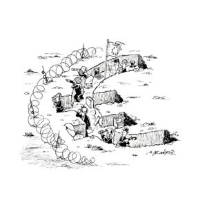 	Euro trench, Cartoonists  & Writers  Syndicate	